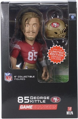 George Kittle 49ers 系列 2 GameChanger 6 英寸雕像 - 寻找颜色变体 — 第 1/3 张图片