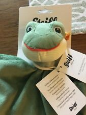 Steiff Frog Taggy- puppet-Nwt in plastic
