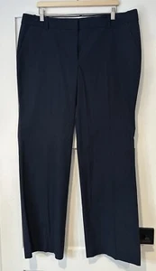 Nuevo Pantalón de vestir J Crew para mujer 18 azul Addison ajuste urbano elástico tiro medio nuevo con etiquetas - Imagen 1 de 8