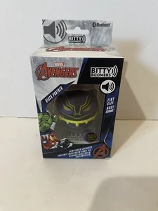 Bitty Boomers Marvel Avengers Black Panther Black Light Bluetooth Speaker NEW - Picture 1 of 5