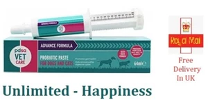 PDSA Canine and Feline Advance Probiotic Paste 64ml - Free Shippinng in UK