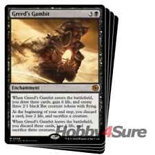 Greed's Gambit X4 M/NM Magic MTG Outlaws Of Thunder Junction: The Big Score