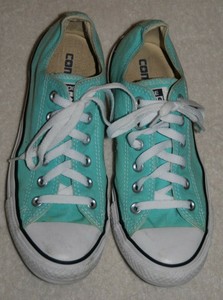 converse mint green shoes
