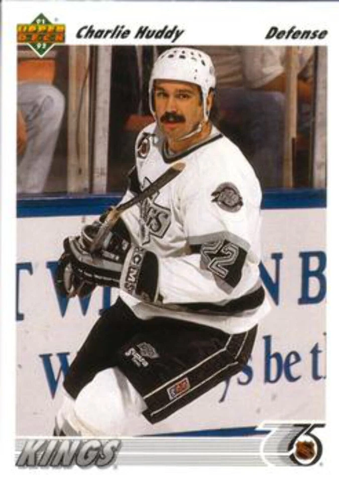 #569 Charlie Huddy - Los Angeles Kings - 1991-92 Upper Deck Hockey - Image 1 of 1