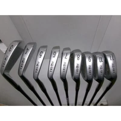 HONMA Iron Set LB-737 H&F Black Cloisonne 9 Iron Set 3S GRAPHITE - Image 1 of 4