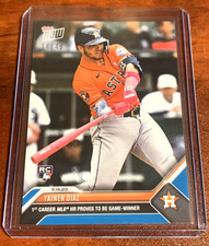 🟦YAINER DIAZ Rookie Card 1st HR Mothers 2023 Topps Now 291 BLUE 14/49 Astros