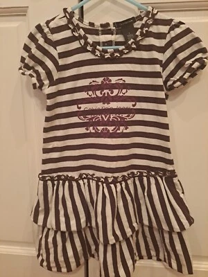 Traje de mezclilla Calvin Klein para niñas talla 6 usado en excelente estado Foto 1 de 4