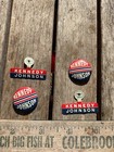 Vintage 1960 John F Kennedy Lyndon Johnson Presidential Campaign Pinback Buttons