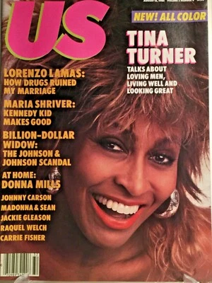 US Magazine (1985) Tina Turner, Madonna, Raquel Welch, Carrie Fisher Star Wars - Image 1 of 4