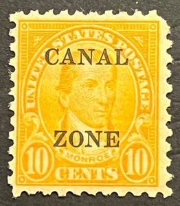 Travelstamps: US/Canal Zone Stamps Scott #99 - 10 Cent Mint MOGH - Picture 1 of 5