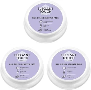 Elegant Touch - Nail Polish Moisturising Remover Pads (20 pads) - Picture 1 of 4