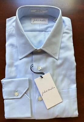 Nueva Camisa de Vestir 2014 $98 John W. Nordstrom Ajuste Tradicional 100% Algodón 16/33 Foto 1 de 4