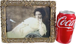 I Am Edgar Berebi , My New Dolores 7x5 Picture 2 way frame 538 Rtl Violet stones