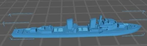 Ognevoy Project 30 - Sowjetische Marine - Wargaming - Achsen & Verbündete - Marine Miniatur - Bild 1 von 4