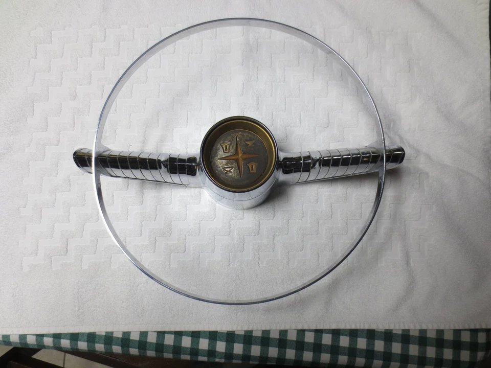 1956 DeSoto horn ring with button - Image 1 of 4