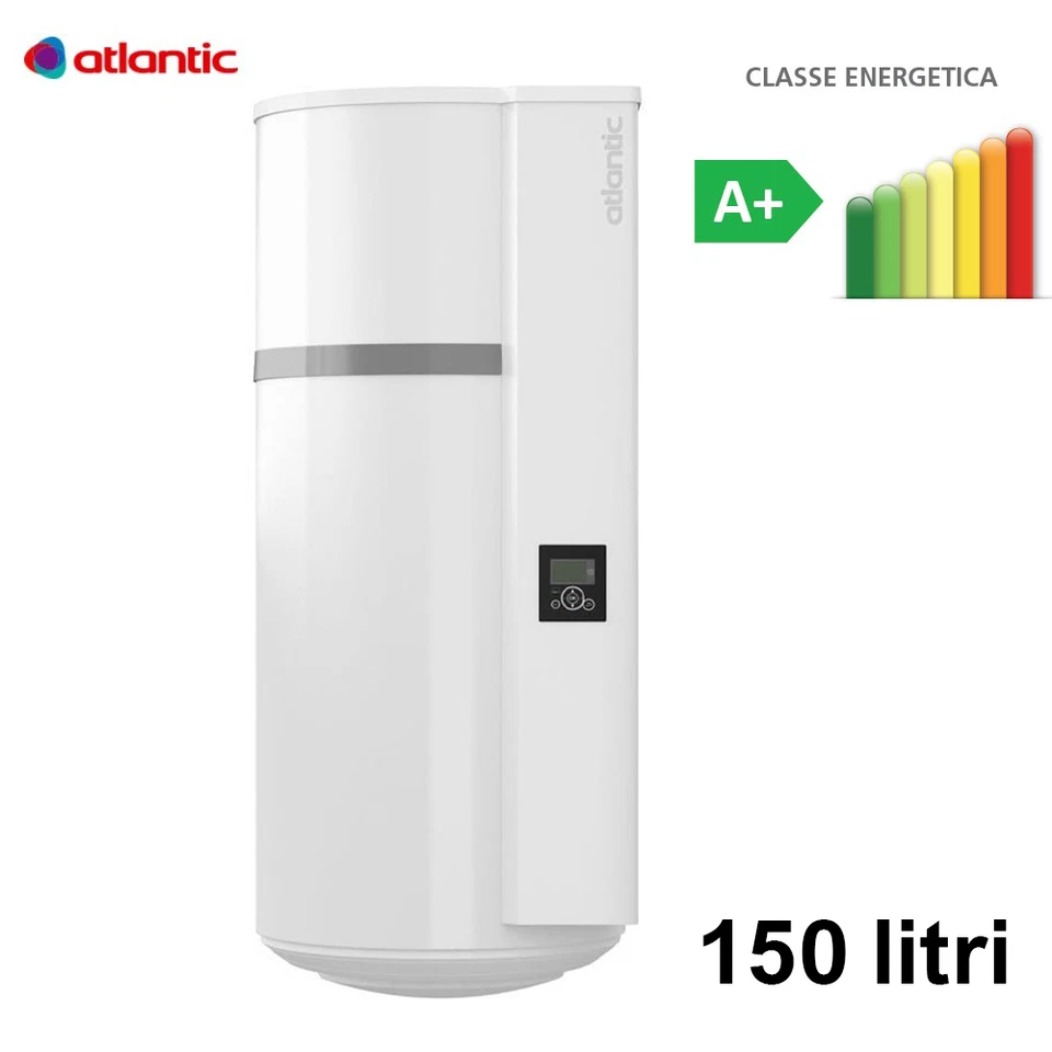 Scaldabagno murale in pompa di calore CALYPSO VM Atlantic 150 lt - elettrico ter - Imagen 1 de 1