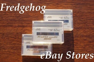 3 X JVC DVM-63 Mini Dv Professionnel HD Numérique Caméscope Vidéo Cassettes / - Photo 1 sur 3