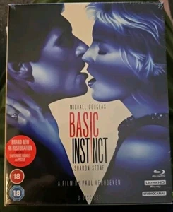 Basic Instinct Collectors Edition 4K + Blu-ray + Booklet Brand New Sealed - Picture 1 of 2