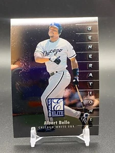 Donruss Elite Baseball #132 1998 Albert Belle Generations - Imagen 1 de 2