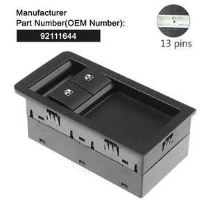 92111644 Electric Master Power Window Switch For Holden Commodore VY VZ SS Ute - Picture 1 of 7