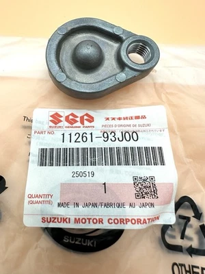 Cubierta protectora de ánodo de zinc fueraborda genuina SUZUKI 11261-93J00 OEM NUEVA Foto 1 de 4