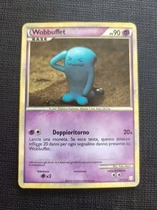 Pokemon Card Wobbuffet HeartGold & SoulSilver Holo 13/123 Ita Rara A15 - Imagen 1 de 3