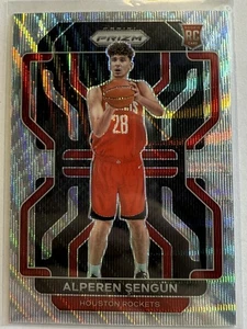 2021-22 Panini Prizm #318 Alperen Sengun Silver Wave - Picture 1 of 2