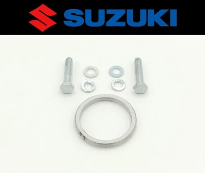 Conjunto de reparo de junta coletor de escape Suzuki TS100, TS125 1978-1981 (conjunto completo) - Imagem 1 de 2