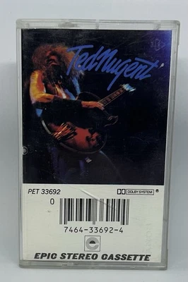 Ted Nugent - Ted Nugent (1975) Music Cassette CBS PET 33692 - Image 1 of 4