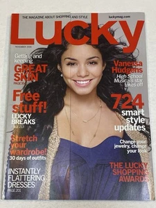 Lucky Magazine Nov2008 Vanessa Hudgens Great Skin Flattering Dresses Smart Style - Bild 1 von 1
