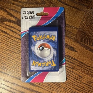 Mystery Pokemon Pack 20 Cards with 1 Foil Card Brand Factory Sealed MJ Holding - Picture 1 of 2