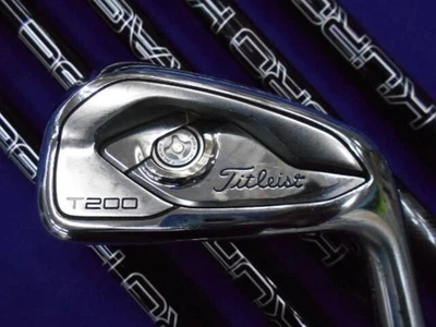 Titleist T200 Iron Set 6pcs 6-PW+48 KUROKAGE 60i - Image 1 of 4