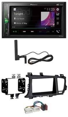 Pioneer MP3 DAB AUX 2DIN Bluetooth Autoradio für Kia Optima (ab 2012) - Bild 1 von 4
