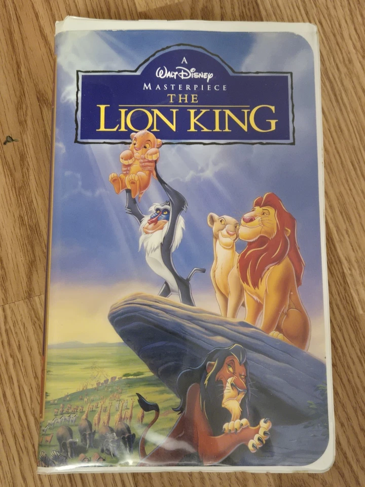 The Lion King VHS 1995 Walt Disney Masterpiece Collection - Image 1 of 4