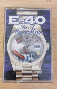 E-40 ‘In a Major Way’ Cassette Tape 1995 JIVE Records. VTG - Picture 1 of 4
