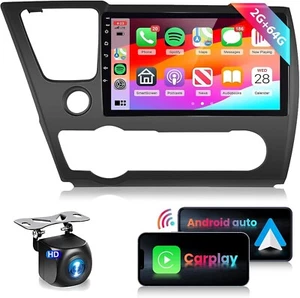 2G+64G Car Radio Stereo for Honda Civic 2013 2014 2015 2016 2017 with 9" 1080P - Bild 1 von 7