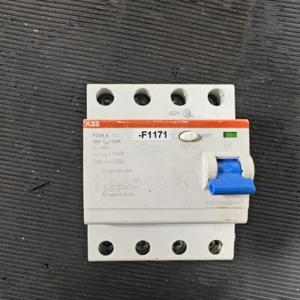 ABB F204A 40A Circuit Breaker - Used, Scratches, No Box - Foto 1 di 9