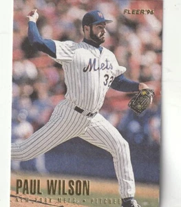 KOSTENLOSER VERSAND - NEUWERTIG - 1996 Fleer Update Paul Wilson #U162 METS - Bild 1 von 1