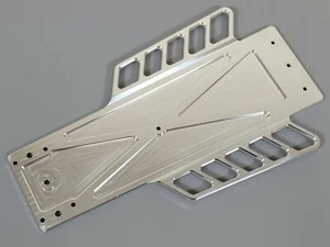Aluminum CNC Chassis Plate Tamiya 1/10 RC VW Super Champ Buggy Sand Scorcher SRB - Picture 1 of 6