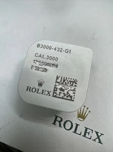 GENUINE Authentic Rolex 3000 432 Balance Wheel Complete , New Factory Sealed - Picture 1 of 2