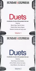 DUETS Volume 1 & 2 ( SUNDAY EXPRESS Newspaper 2 CD Set ) LIVE - Bild 1 von 3
