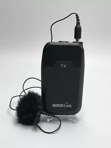 Rodelink TX-BELT Wireless Transmitter, Rode Lavalier Mic Bundle *READ (C-132) - Picture 1 of 4
