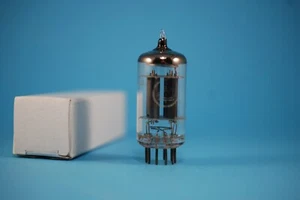 Tubos de válvula de tubo de triodo doble probado STC ECC82 12AU7 NOS - Imagen 1 de 9