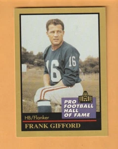 Frank Gifford New York Giants 1991 ENOR HOF #46 USC Trojans 9Q - Imagen 1 de 2