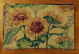 Sunflowers Tapestry Kitchen Placemats (#EBT-0989) - Picture 1 of 2