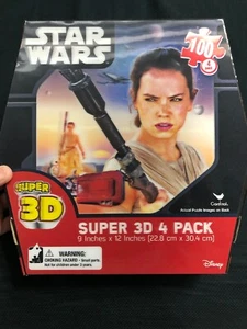 Star Wars 3D Puzzle 4 Pack New Great For Kids Stay at home Project - Picture 1 of 3