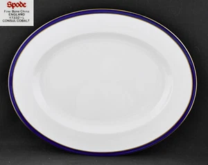 Spode Consul Kobalt Platte (15" mal 12") - Bild 1 von 5