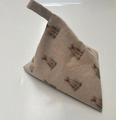 Yellow Labrador iPad / Tablet Bead filled Cushion Stand - Image 1 of 2