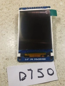 NEU! MSP2008 2,0" 240x320 SPI TFT 64K Farbdisplay - Bild 1 von 8