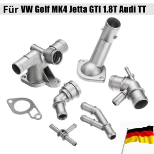6PCS Kühlmittelflansch Wasserflansch T-Fitting Für  MK4 Golf 1.8T Für Audi TT - Bild 1 von 11